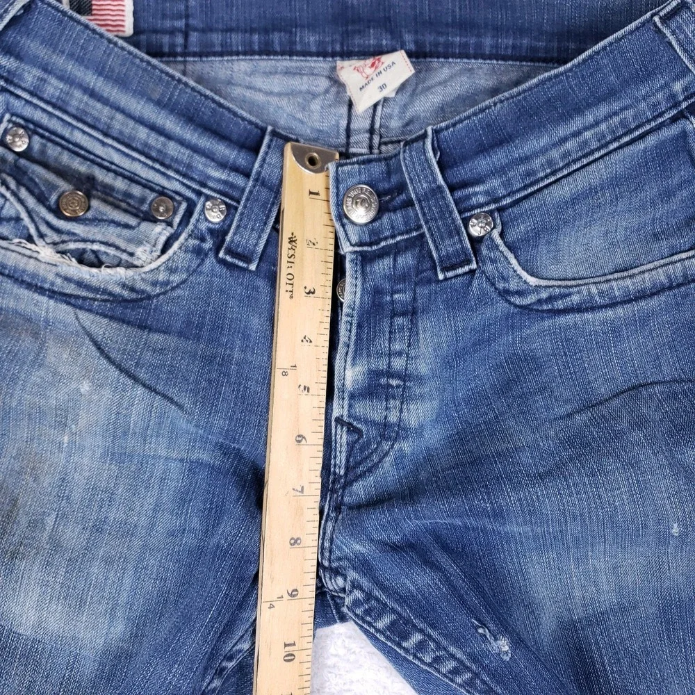 :True Religion Zach‎ Slim Straight Jeans 30 Blue